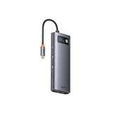 Baseus Metal Gleam 9-in-1 USB-C Dock Station – Schwarz