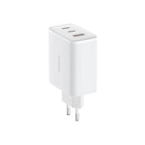 Baseus Cube Pro 3 Ports USB C Ladegerät 65W – Weiß