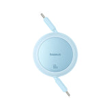 Baseus Free2Pull Mini Retractable USB-C Cable 60W – Blau