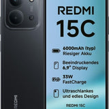 Xiaomi Redmi 15C – Schwarz