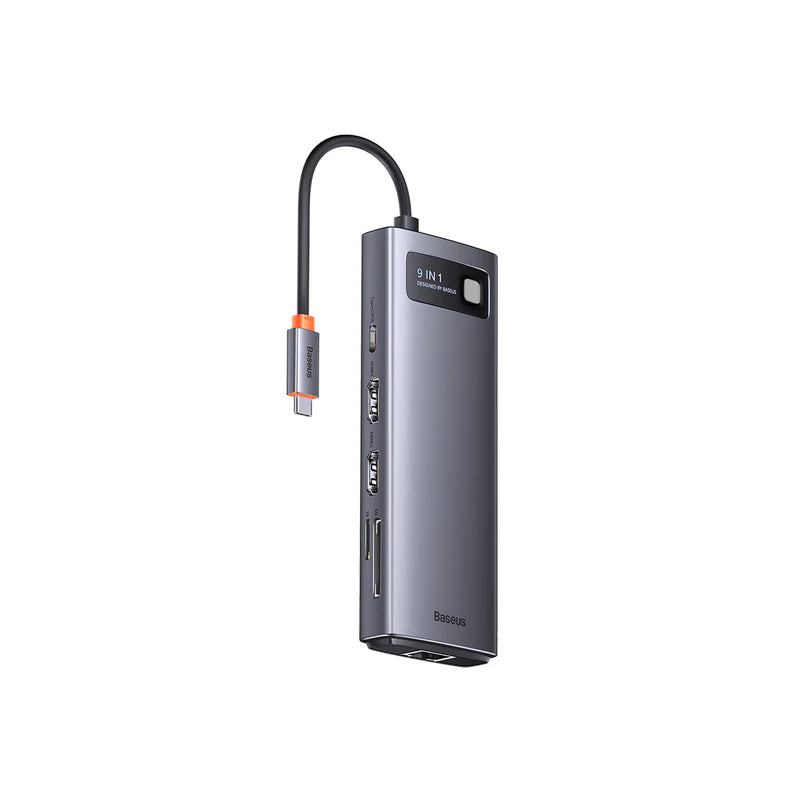 Baseus Metal Gleam 9-in-1 USB-C Dock Station
