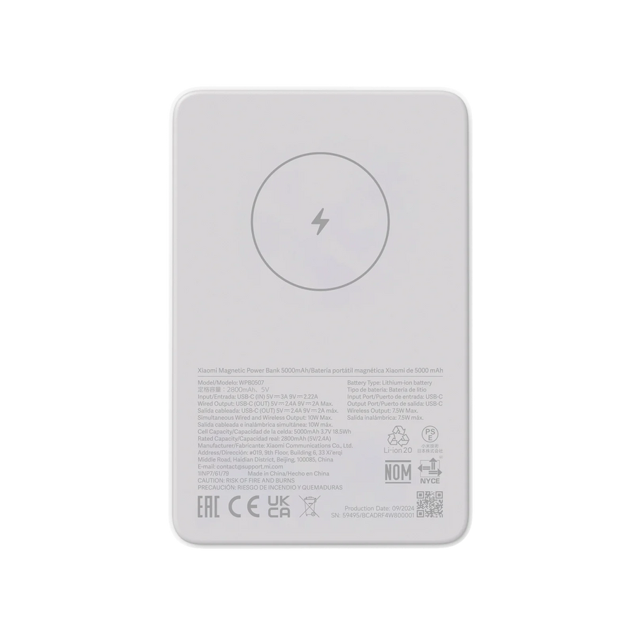 Xiaomi Magnetic Power Bank 5000mAh