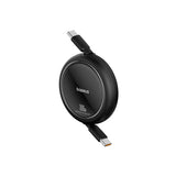 Baseus Free2Pull Mini Retractable USB-C Cable 100W – Schwarz
