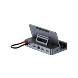Baseus GamerX 6-in-1 Dockingstation für Steam Deck – Schwarz