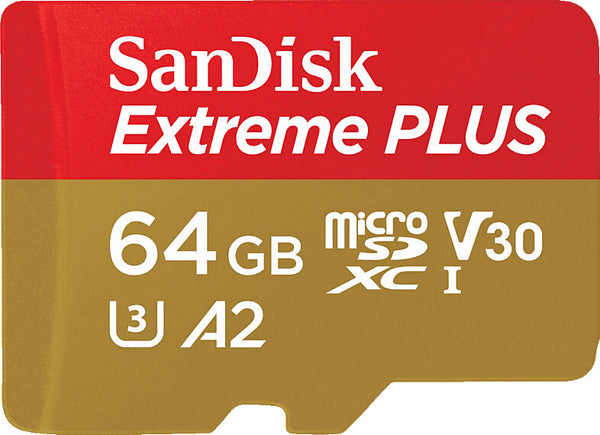 SanDisk Extreme PLUS A2 microSD