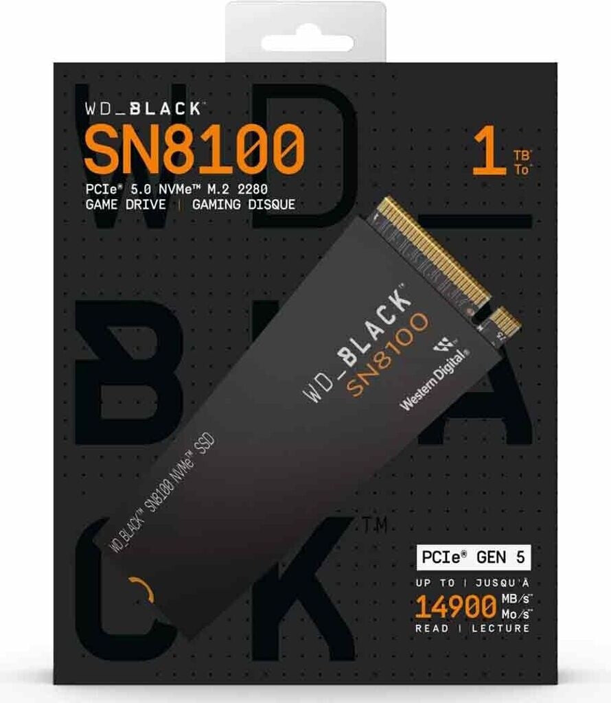 Western Digital Black SN8100 NVMe M.2 PCIe