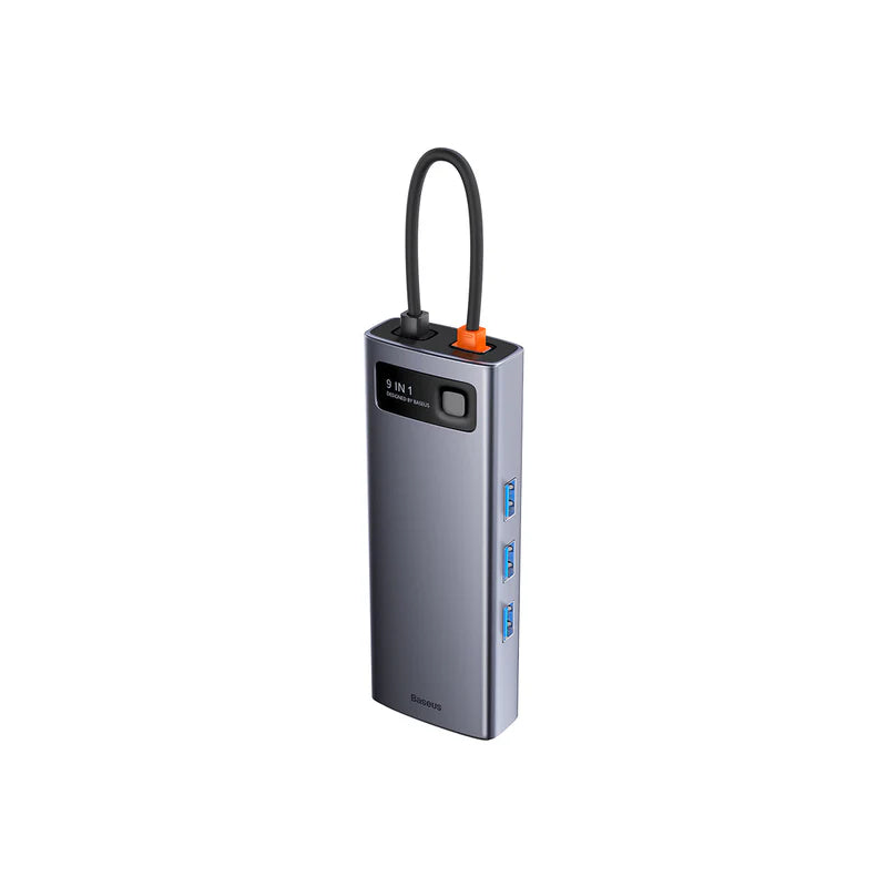 Baseus Metal Gleam 9-in-1 USB-C Dock Station
