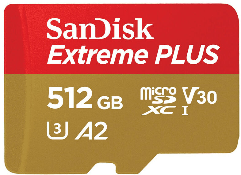 SanDisk Extreme PLUS A2 microSD