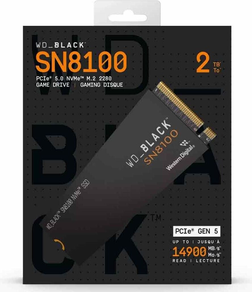 Western Digital Black SN8100 NVMe M.2 PCIe