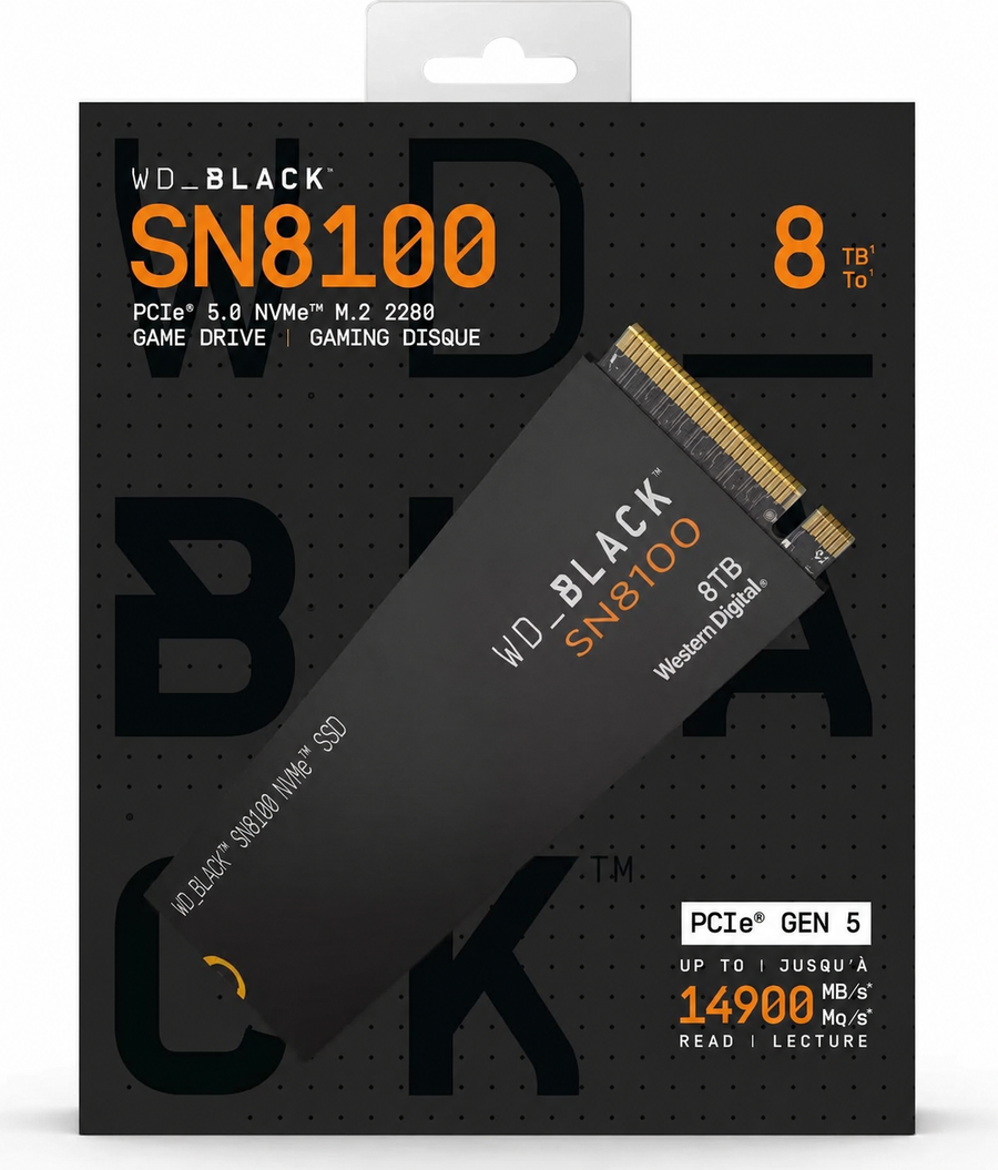 Western Digital Black SN8100 NVMe M.2 PCIe