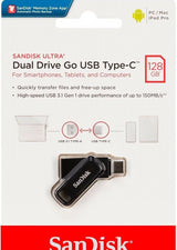 SanDisk Ultra Dual Drive Go USB-3.0 Type-C